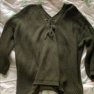 Altar’d State Dark Green Sweater